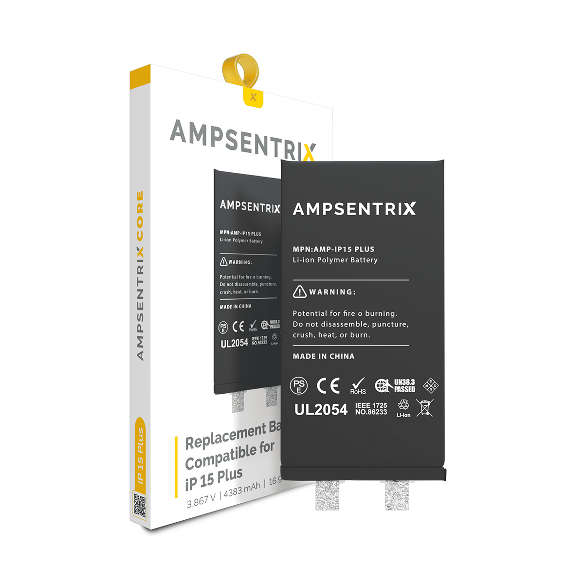 Bateria Ampsentrix Core iPhone 15 Plus